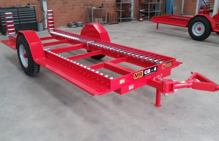 Carreta transportadora de bins 